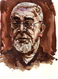 Russell Hoban - retrato do autor americano